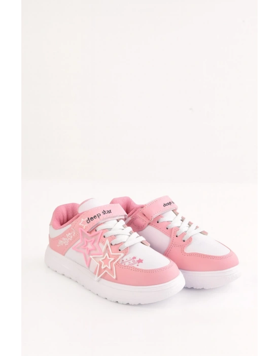 Kız Çocuk Yıldız Detaylı Sneaker Ayakkabı