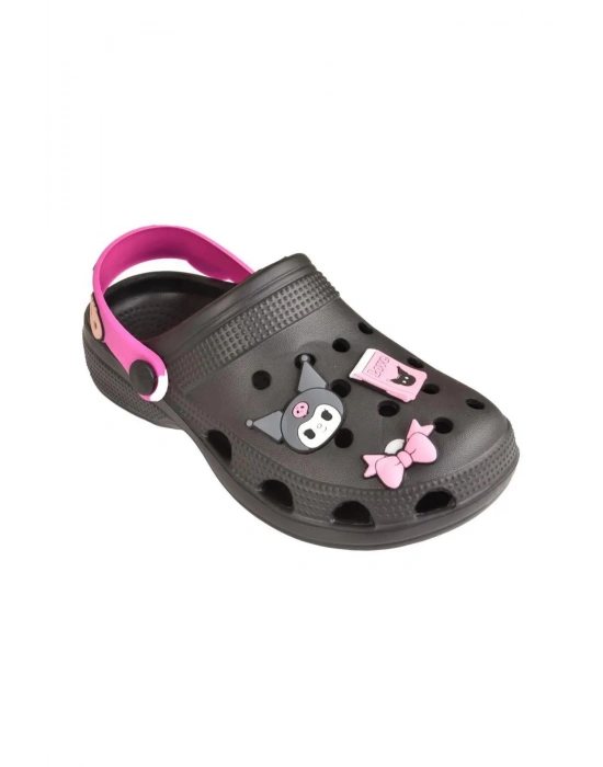 Kuromi My Melodi Kız Çocuk Kaymaz Taban Terlik Günlük Havuz Plaj Sandaleti