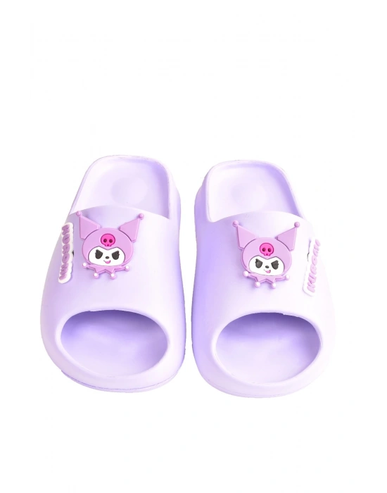 Kuromi My Melody Kız Çocuk Kaymaz Taban Terlik Havuz Plaj Deniz Terliği