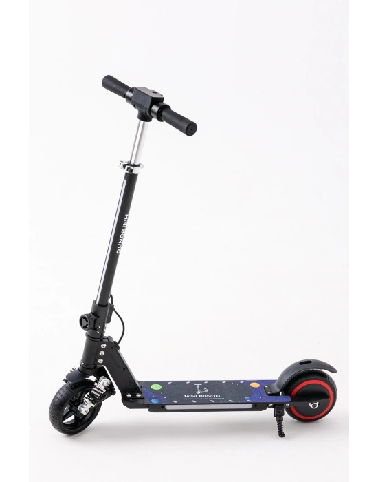 MİNİ BONİTO Çocuk Katlanabilir, LED Işıklı, Amortisörlü Elektrikli Scooter – Ayarlanabilir Direksiyonlu!”(Dizlik ve Dirseklik HEDİYEDİR)..