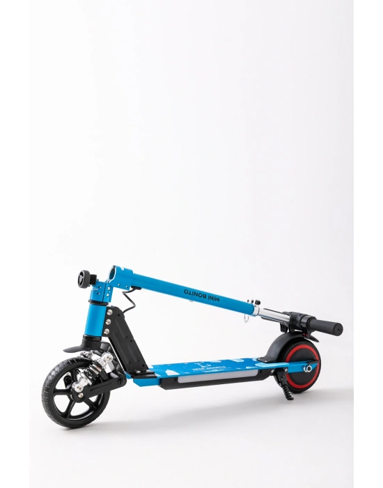 MİNİ BONİTO Çocuk Katlanabilir, LED Işıklı, Amortisörlü Elektrikli Scooter – Ayarlanabilir Direksiyonlu!”(Dizlik ve Dirseklik HEDİYEDİR)..