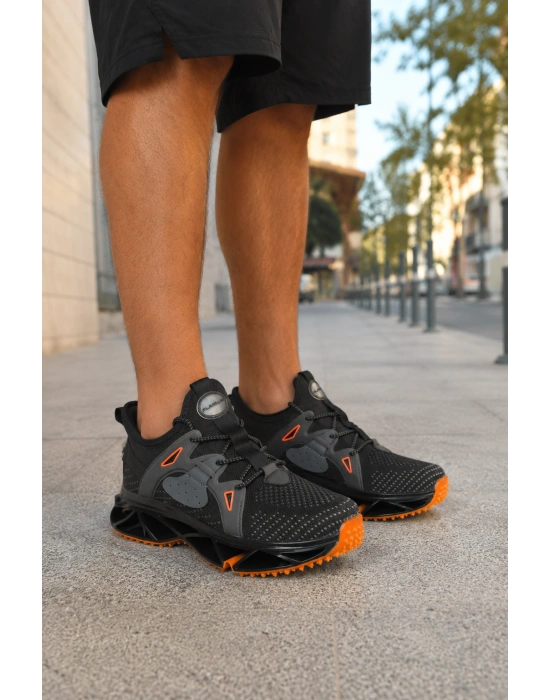 Nefes Alabilen Triko Dokusu ve Modern Tasarımıyla Erkek Sneaker