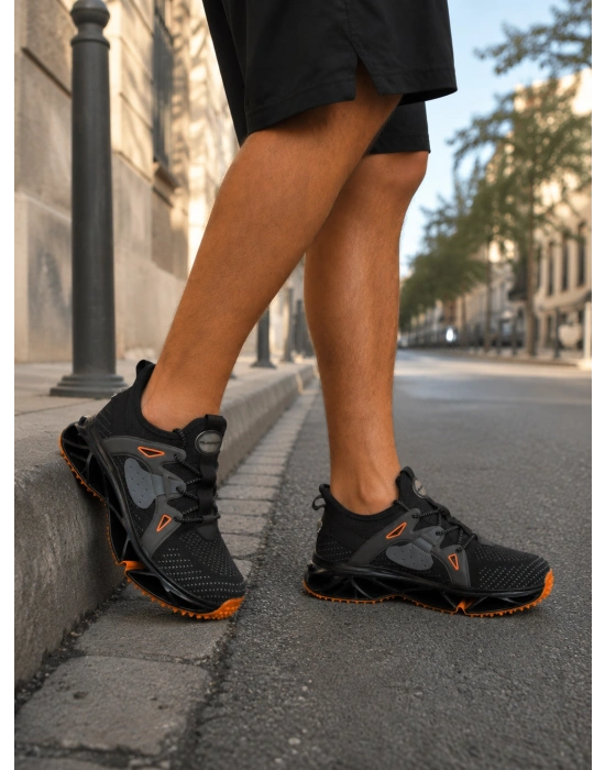 Nefes Alabilen Triko Dokusu ve Modern Tasarımıyla Erkek Sneaker