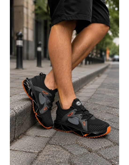 Nefes Alabilen Triko Dokusu ve Modern Tasarımıyla Erkek Sneaker