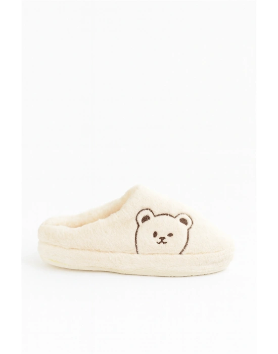 Peluş Kadın Ev Terliği