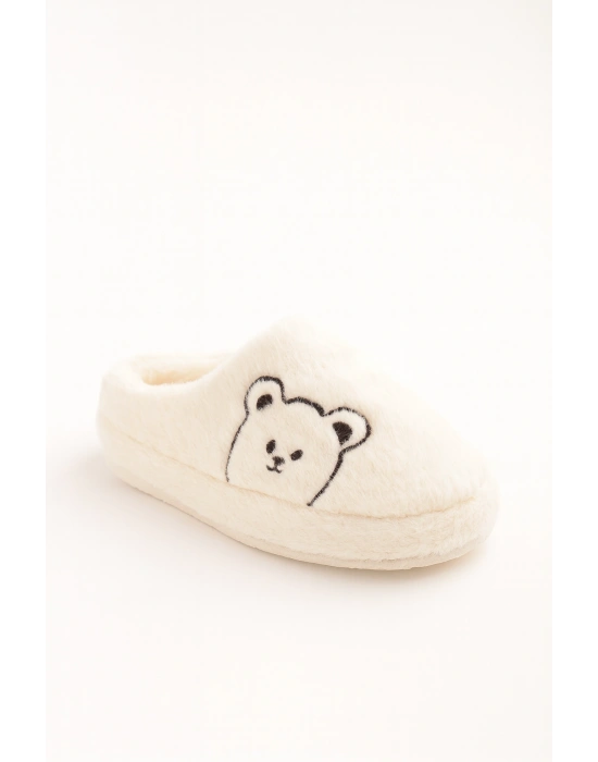 Peluş Kadın Ev Terliği