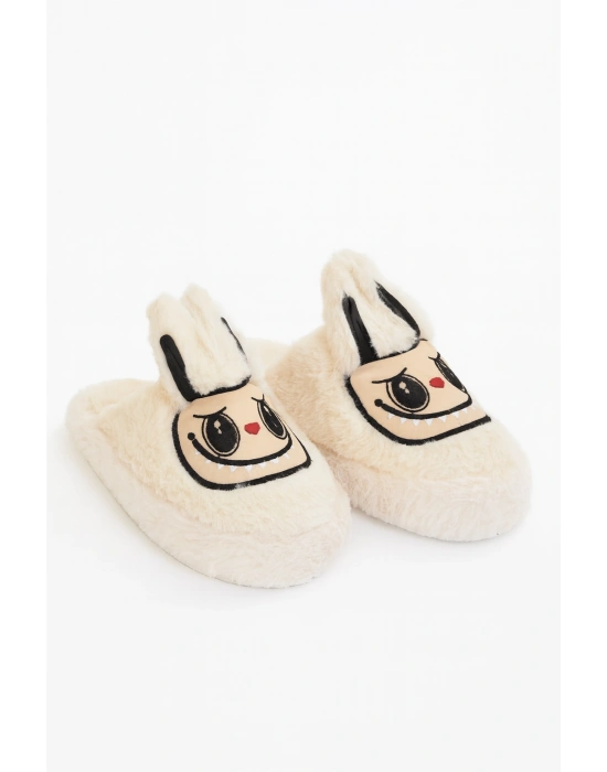 Peluş Kadın Ev Terliği