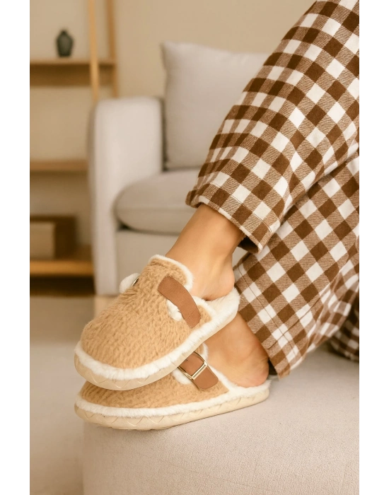 Rahat Kışlık Kadın Panduf Ev Terliği Hediyelik Çeyizlik Misafir Terliği