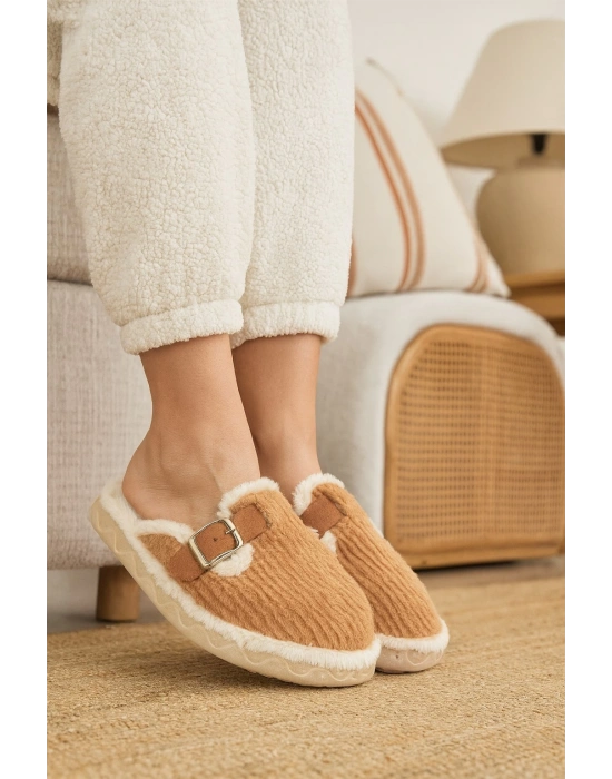 Rahat Kışlık Kadın Panduf Ev Terliği Hediyelik Çeyizlik Misafir Terliği