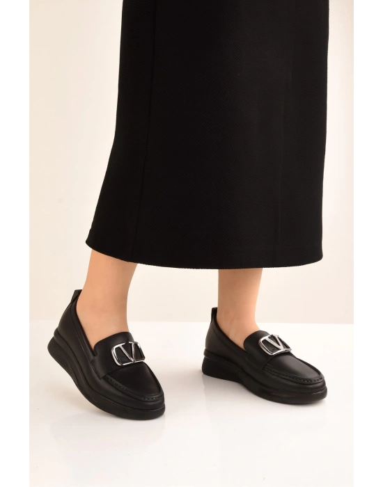Toka Detay Kadın Loafer