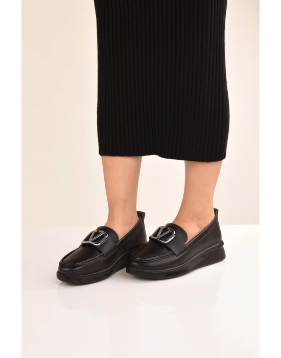 Toka Detay Kadın Loafer