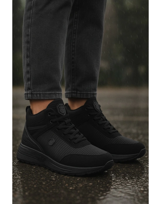 Uniseks Su Geçirmez Kaymaz Outdoor Bağcıklı Genç Bot