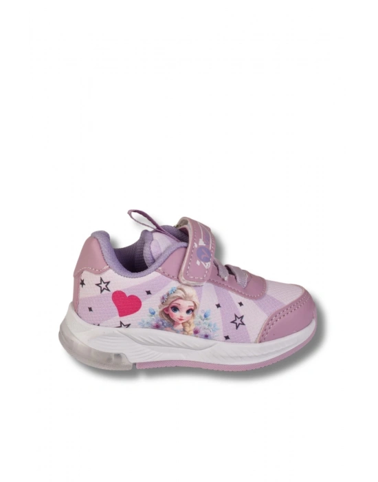 Unisex Bebe Çoçuk Cilt Işıklı Spo Ayakkabı