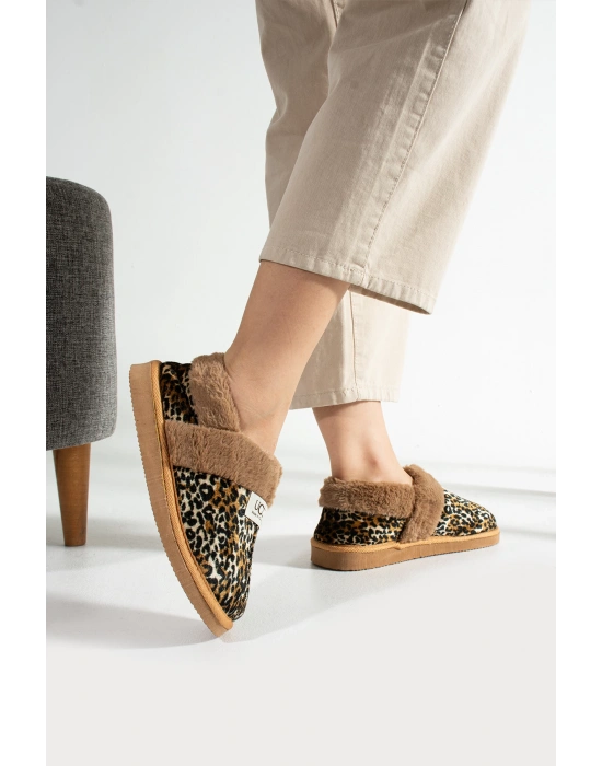 Unisex Içi Yünlü Kışlık Panduf- Eva Taban Ev Botu- Ayakkabısı