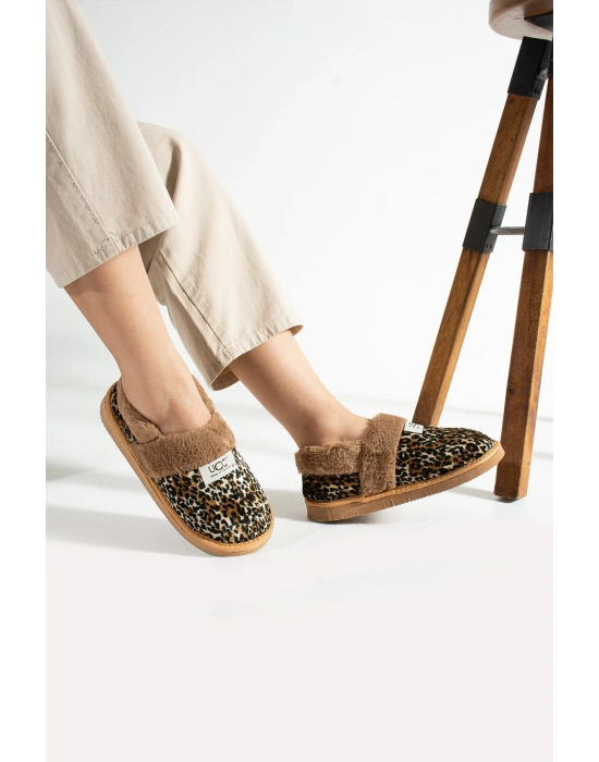 Unisex Içi Yünlü Kışlık Panduf- Eva Taban Ev Botu- Ayakkabısı