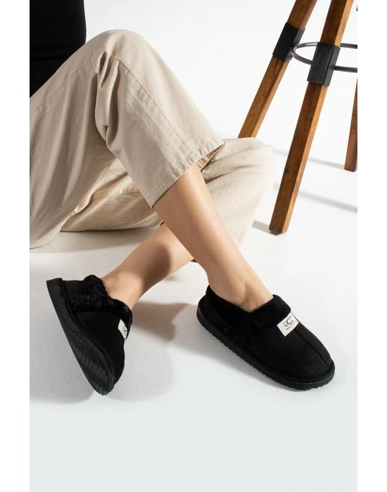 Unisex Içi Yünlü Kışlık Panduf- Eva Taban Ev Botu- Ayakkabısı