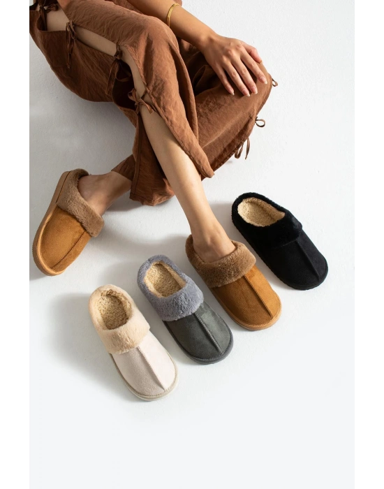 Unisex Peluşlu Ev Terliği