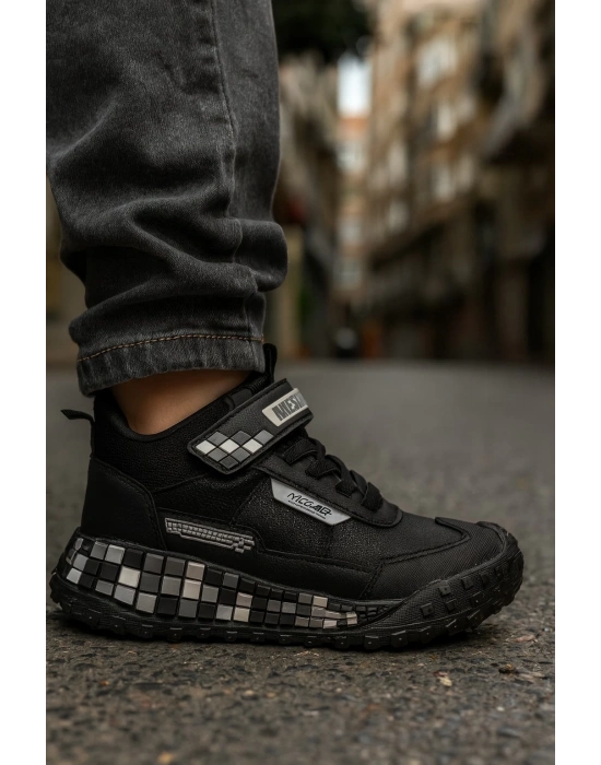 Unisex Rahat Kalıp Bağcıklı Cırtlı Bot