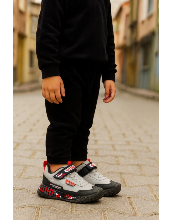 Unisex Rahat Kalıp Bağcıklı Cırtlı Bot