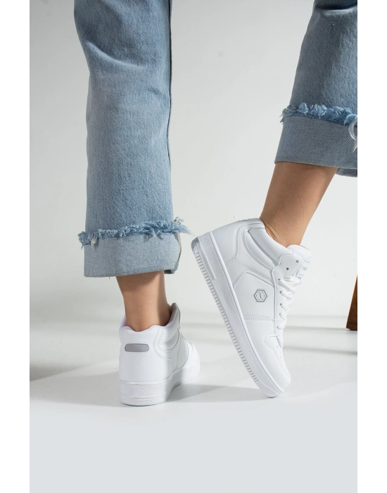 Unisex Rahat Kalıp Boğazlı Ortopedik Taban Sneakers