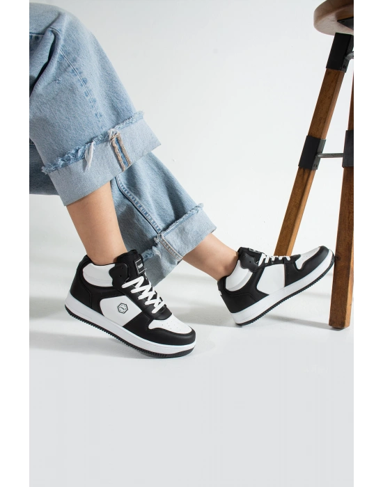 Unisex Rahat Kalıp Boğazlı Ortopedik Taban Sneakers