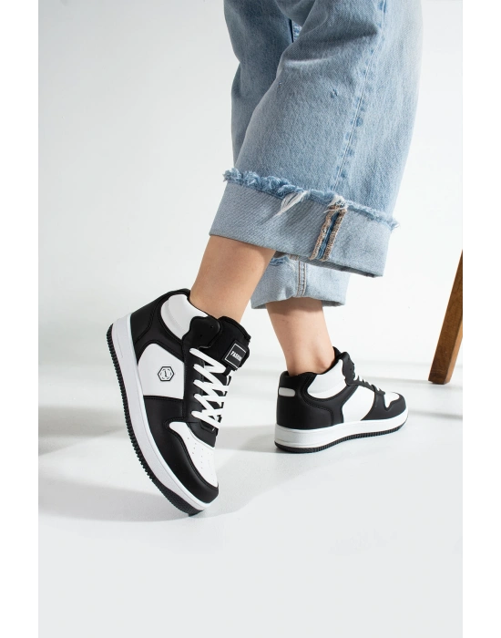 Unisex Rahat Kalıp Boğazlı Ortopedik Taban Sneakers