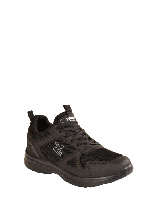 Unisex Siyah Spor Ayakkabı