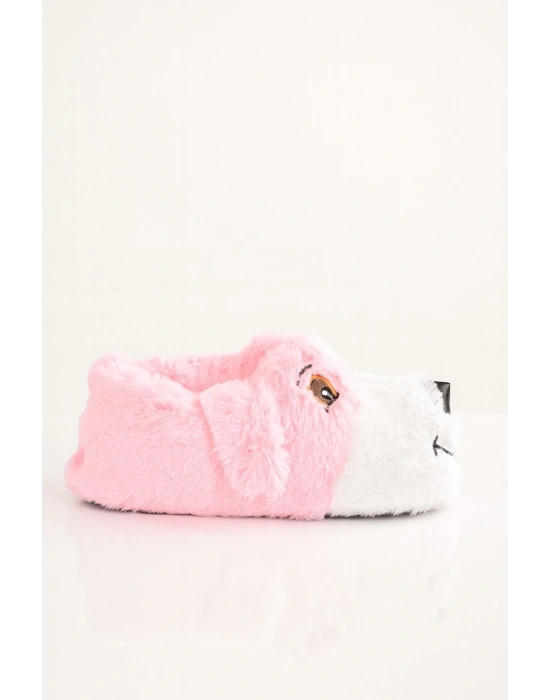 Unisex Yetişkin Köpek Figürlü Peluş Panduf Ev Pandufu Ev Botu