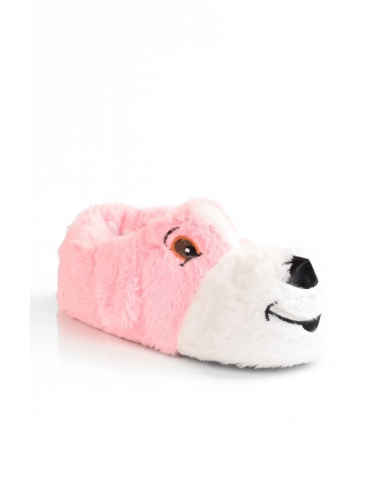 Unisex Yetişkin Köpek Figürlü Peluş Panduf Ev Pandufu Ev Botu