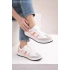 Unisex Günlük Spor Ayakkabı Bağcıklı Şerit Detaylı Sneaker