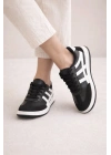 Unisex Günlük Spor Ayakkabı Bağcıklı Şerit Detaylı Sneaker