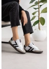 Kadın Düşük Bilek Bağcıklı Sneaker