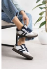Kadın Düşük Bilek Bağcıklı Sneaker