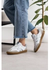 Kadın Düşük Bilek Bağcıklı Sneaker