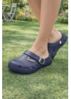 Kadın Delikli Konfor Sabo Terlik – Tokalı Bantlı