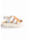 Kız Erkek Çocuk Sandalet Sevimli Figürlü Cırtlı Yazlık Ayakkabı