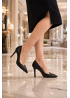 Kadın Sivri Burun Stiletto Topuklu Ayakkabı