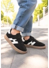 Unisex Çoçuk Süet Günlük Kullanım Cırtlı Sneakers