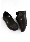 Erkek Ortopedik Cilt Günlük Yürüyüş Koşu Sneaker Spor Ayakkabı