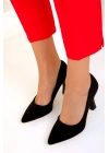 Kadın Klasik Kadeh Topuk Stiletto Ayakkabı