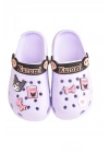 Kuromi My Melodi Kız Çocuk Kaymaz Taban Terlik Günlük Havuz Plaj Sandaleti