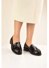 Rugan Toka Detay Kadın Loafer