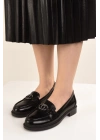 Rugan Toka Detay Kadın Loafer