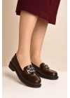 Rugan Toka Detay Kadın Loafer