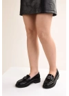 Rugan Toka Detay Kadın Loafer