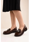 Rugan Toka Detay Kadın Loafer