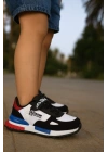 Unisex Çocuk Lastikli Ve Cırtlı Rahat orthopedic Sneaker Spor Ayakkabı