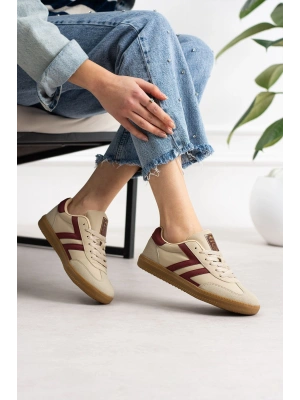 Kadın Düşük Bilek Bağcıklı Sneaker