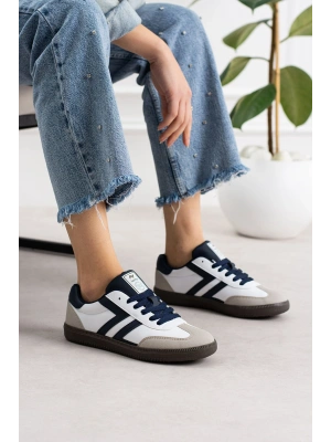 Kadın Düşük Bilek Bağcıklı Sneaker