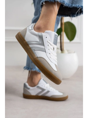 Kadın Düşük Bilek Bağcıklı Sneaker